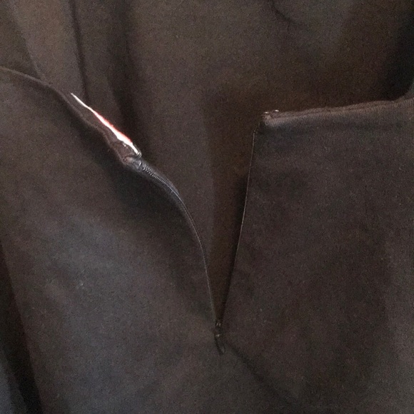 SALE New Free People Black Square Neck Fit flare Sz L - Picture 5 of 8